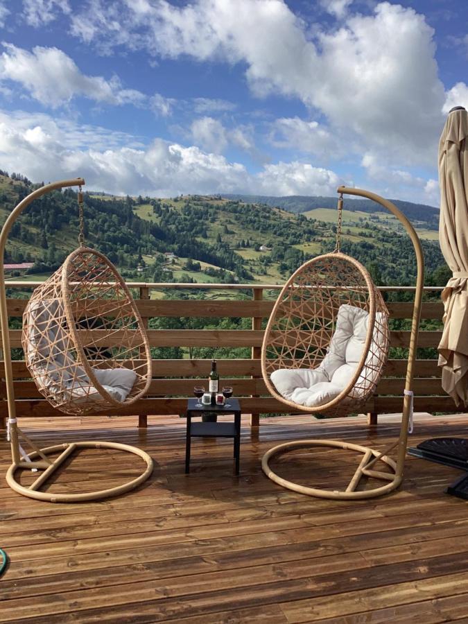 Les Chalets Bambi & Jacuzzi Privatif La Bresse Exterior photo